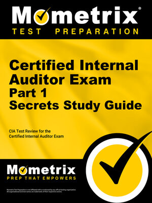 cover image of Certified Internal Auditor Exam Part 1 Secrets Study Guide